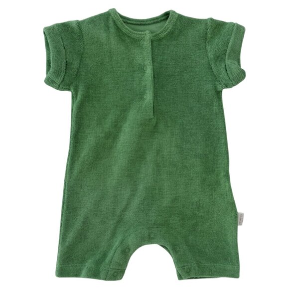 Poudre Organic Other - POUDRE ORGANIC - SHORT ROMPER - ORGANIC COTTON - MATCHA GREEN - 3M
